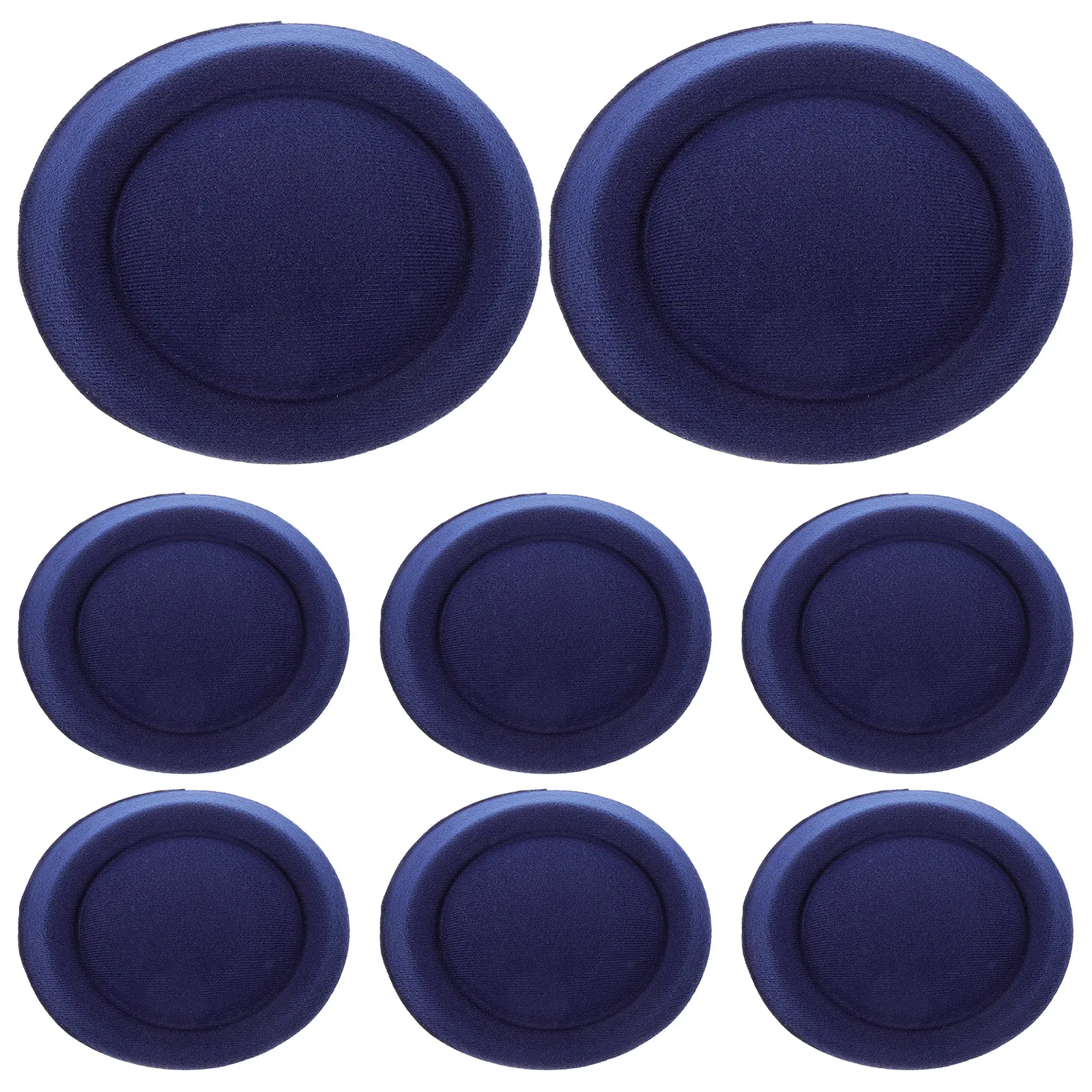 

8 шт. основы для шляпок-фасцинаторов, маленькие шляпки-пиллбоксы из ЭВА-материала, для самостоятельного изготовления аксессуаров для волос, головных уборов для выпускного вечера, принадлежности для рукоделия