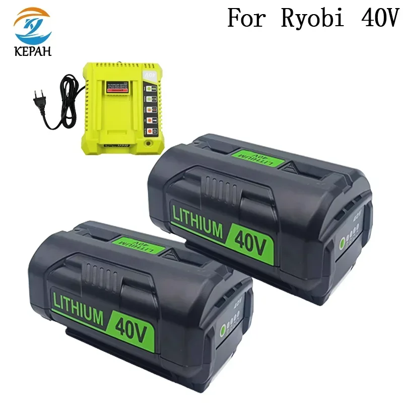 

Для Ryobi 6,0 Ач 40 В литий-ионный аккумулятор для OP40401 OP4050A OP4050 RY40502 RY40200 RY40400 аккумуляторные электроинструменты