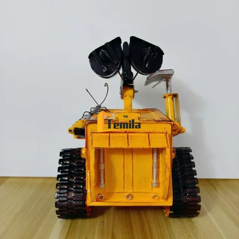 Iron Art Retro Tile Wall-e Robot Piggy Bank Creative Paper Drawer Tray Storage Ornament Decoration Drawer Box Brithday Gift