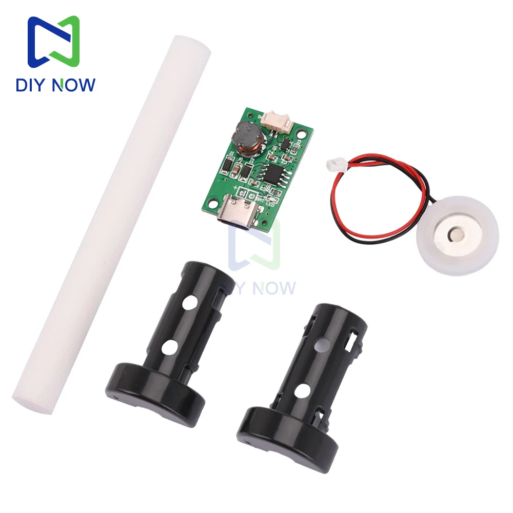 DC5V Type-C USB Ultrasonic Humidifier DIY Kits Mist Maker and Driver Circuit Board Fogger Atomization Film Atomizer Sheet