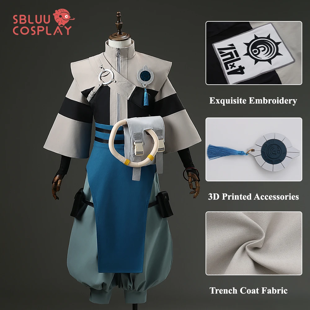 

SBluuCosplay Nijiku Zanka Cosplay Costume Embroidery SR Quality Halloween Outfit Christmas Gift