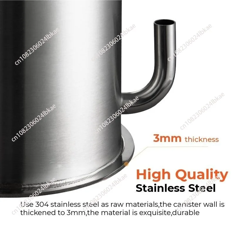 Stainless Steel 304 Aquariums Canister Filter Fish 4.5L 10L 15L 22L Filter Bucket Aquarium Filtration System External Filter AAA