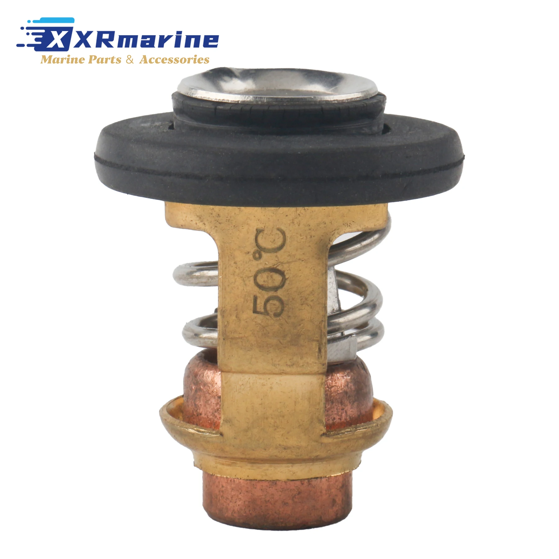 50℃ 122°F Thermostat Compatible with Yamaha 2 Stroke 3 4 5 6 8 9.9 15 20 25 30 40 115 140 175 200 220 250 HP Outboard Engines