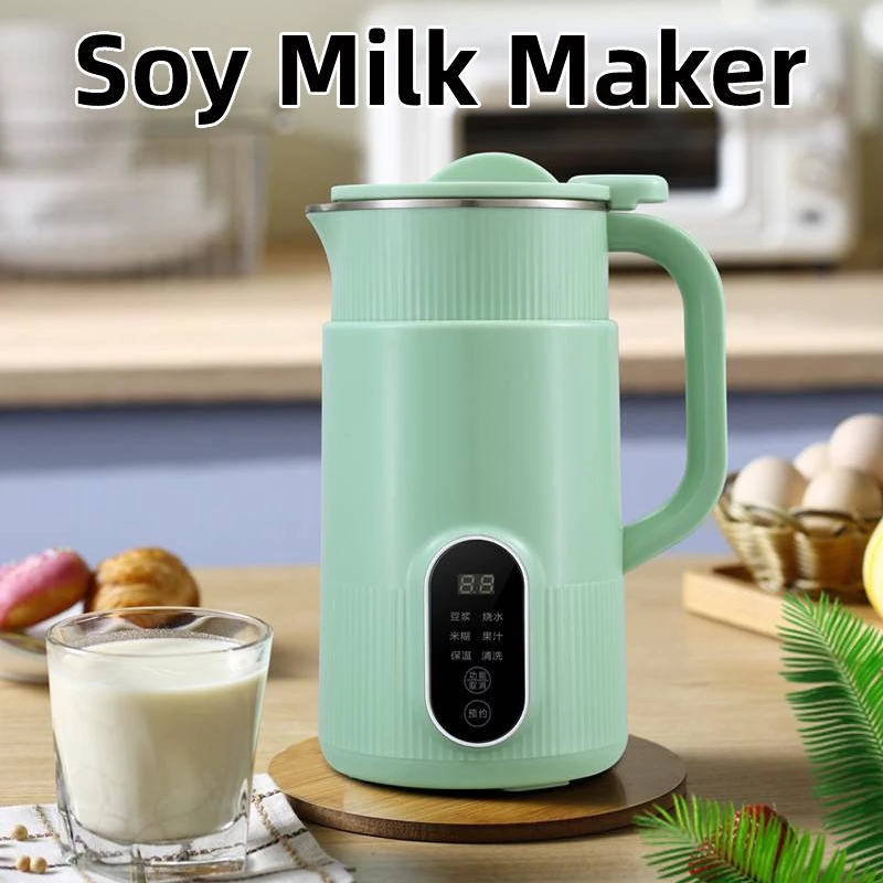 

Small Soybean Milk Machine, Household Filter Free Multi-Function Mini Juice Extractor, Complementary Food Rice Paste, 800Ml, 600