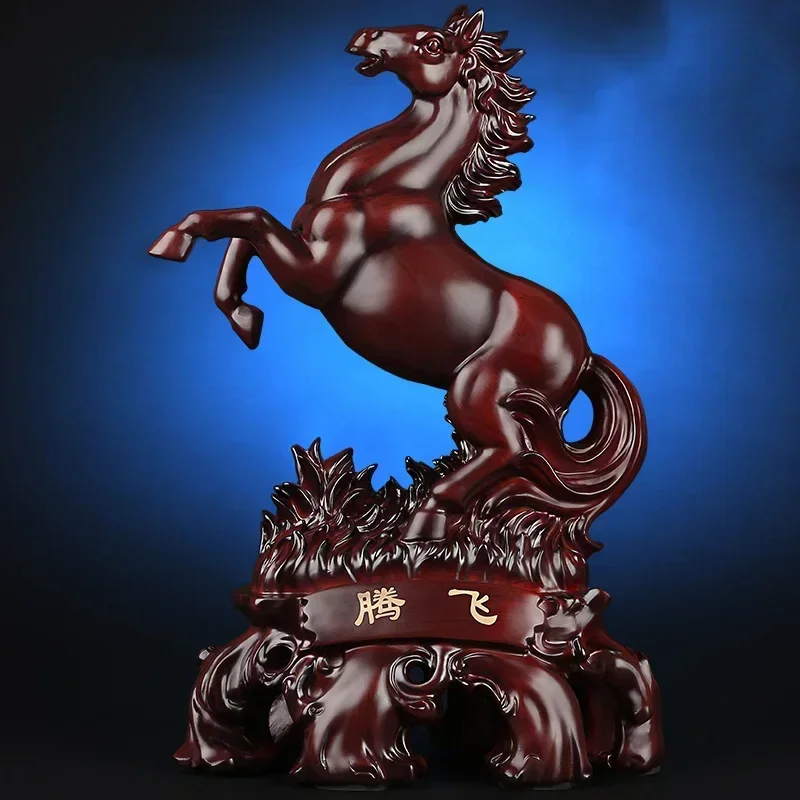 

Resin horse to success statue Handmade sculpture crafts of modern art Lucky Decoration Home living room office decoration statue