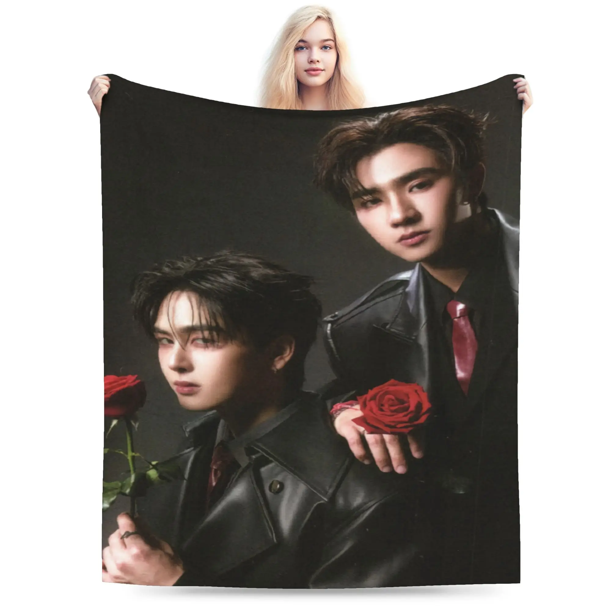Comfortable Bedding Throws Travel Car JASP.ER Group Blanket  Flannel Bedspread For Bedroom Pattern Sofa Bed Cover