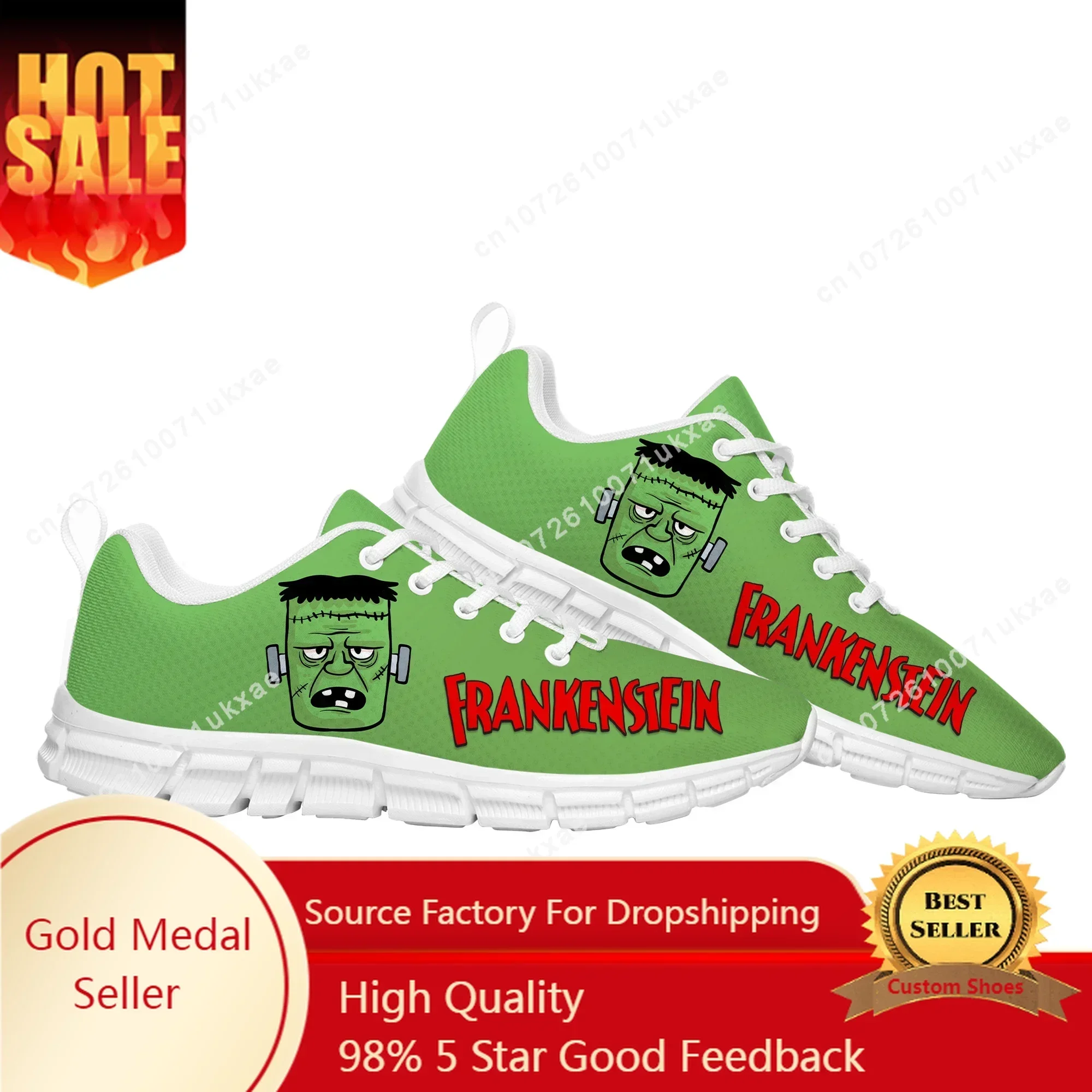 

Frankenstein Sports Shoes Mens Womens Sneakers High Quality Parent Sneaker Couple Custom Shoe