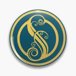 Shiz University Emblem Soft Button Pin Clothes Badge Creative Jewelry Women Metal Decor Lapel Pin Gift Cute Lover Fashion