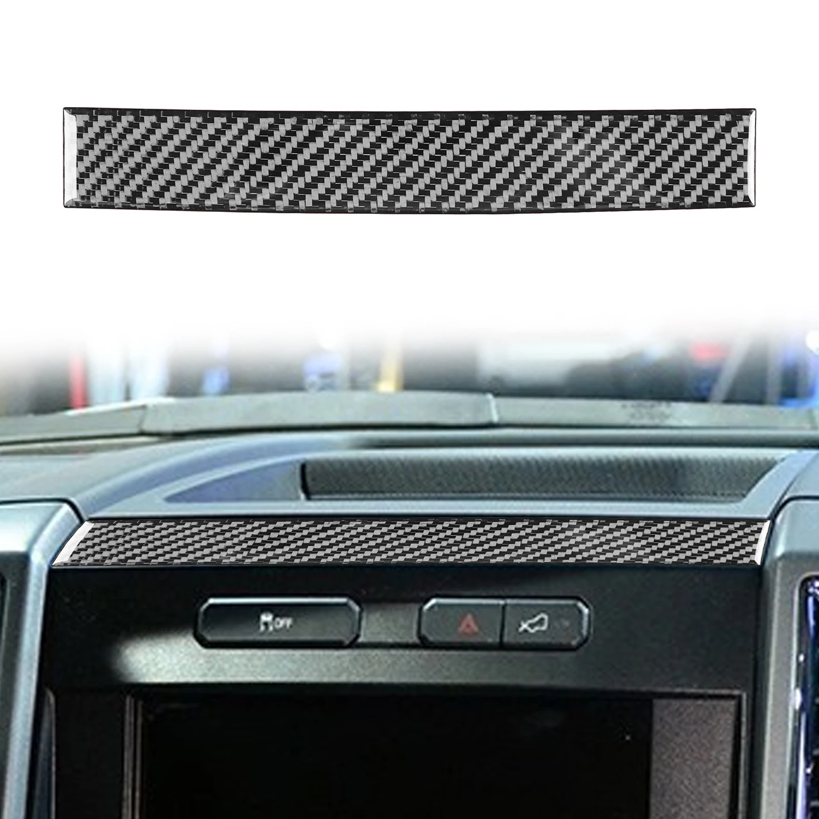 

1 Pc Car Central Control Decorative Stickers For Ford Raptor F150 F-150 2015 2016 2017 2018 2019 2020 Car Interior Accessories