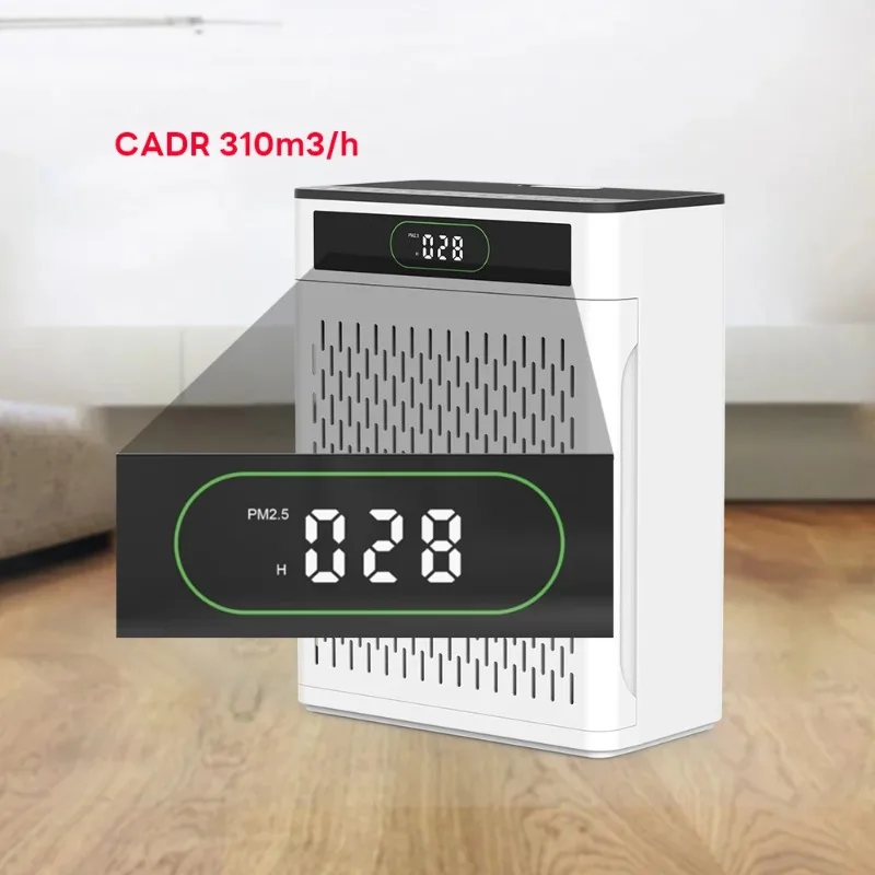 

Competitive Room Cleaner H13 Filter Home Air Purifier CADR 300m3/h Pets