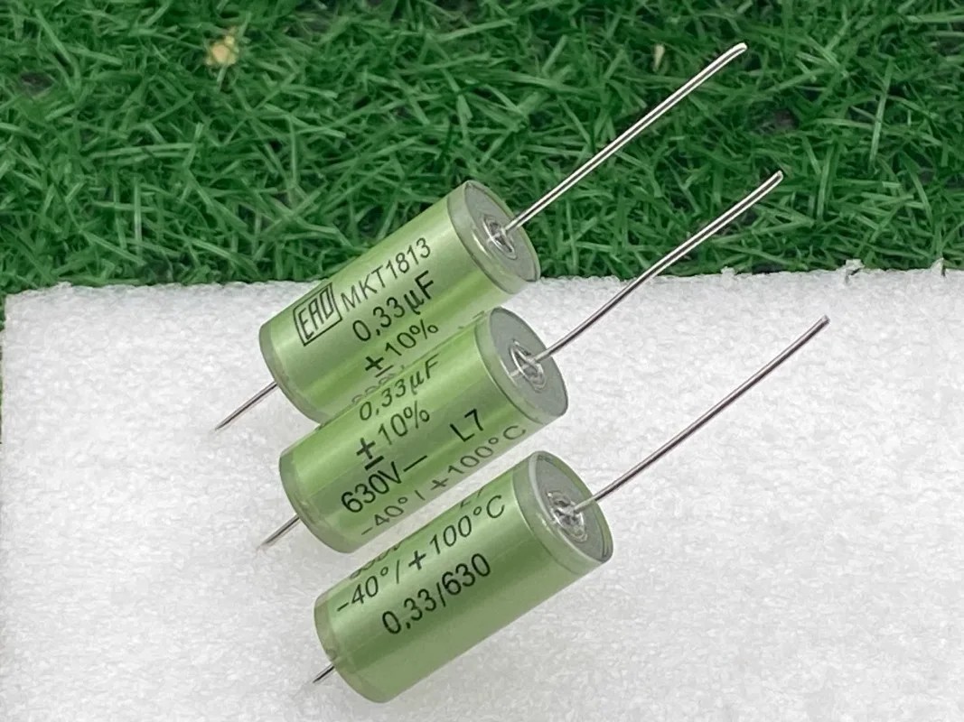 5PCS/Original German MKT1813 Green Elf Capacitor 0.33UF 630V