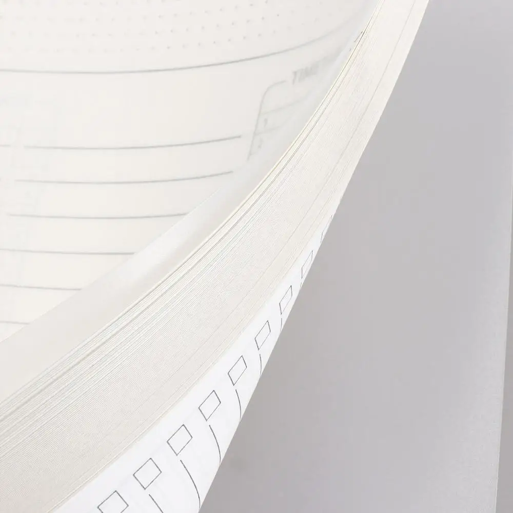 Self Inspection Form Schedules Organizer Daily Planner Chart Habit Cultivation To Do List Planner Perforated Clock In