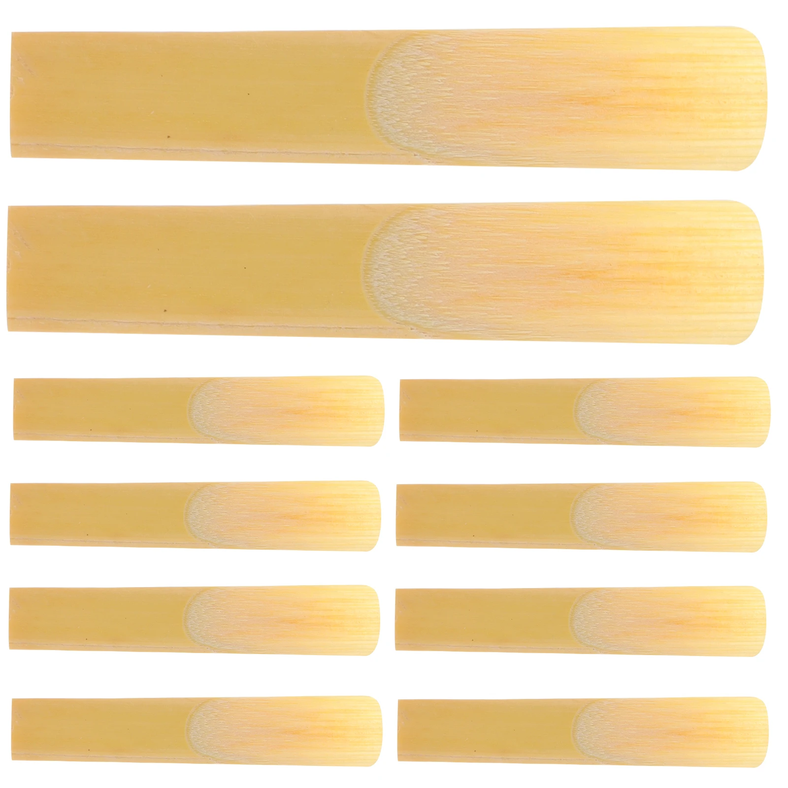 

10 Pcs Clarinet Reeds for Saxophone Alto Accessories Woodwind Instrument Repair Tool Kit Replacement