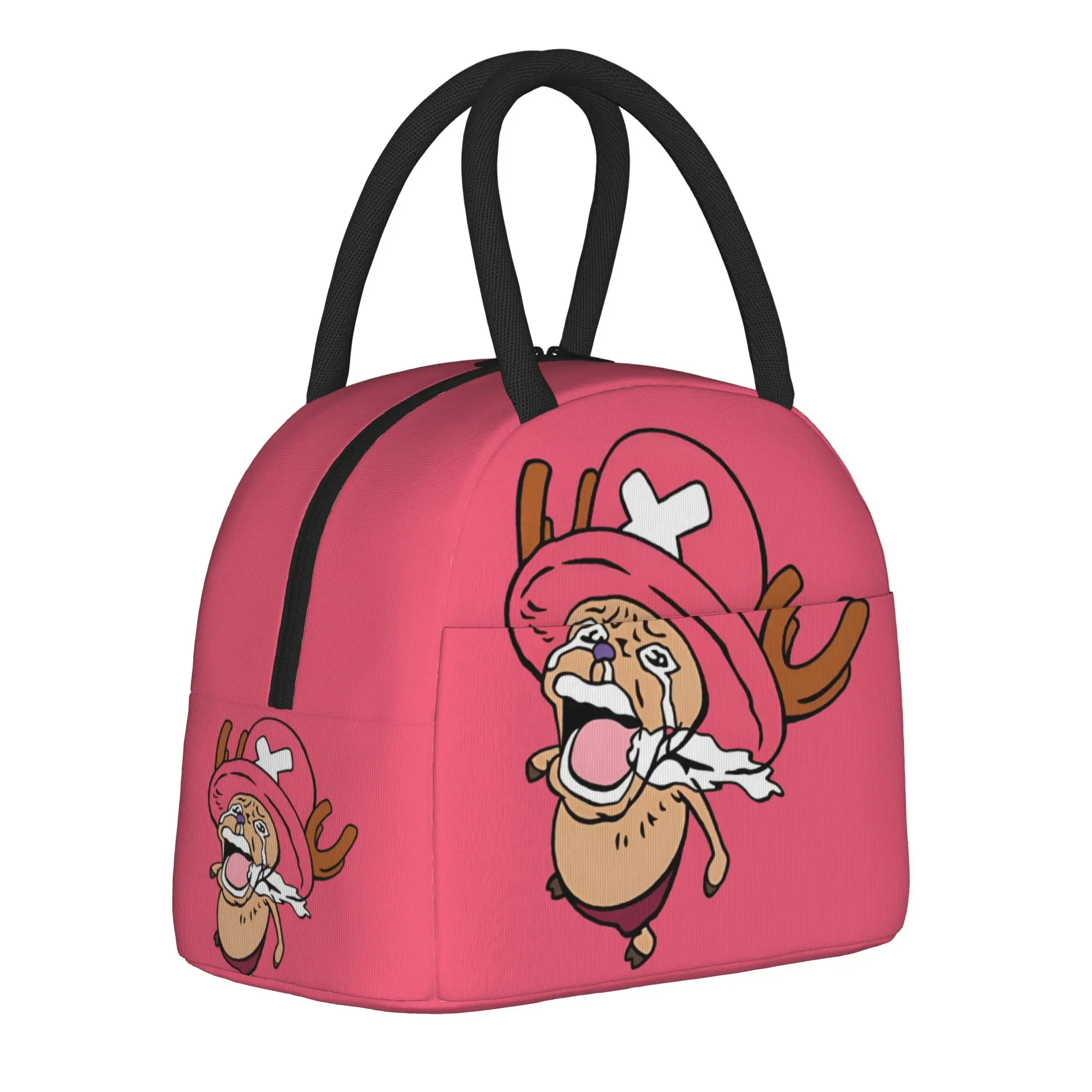 

LUFFYS o-one-piece-e Accessories Insulated Lunch Bag For Office Food Storage Bag Portable Cooler Thermal Lunch Boxes