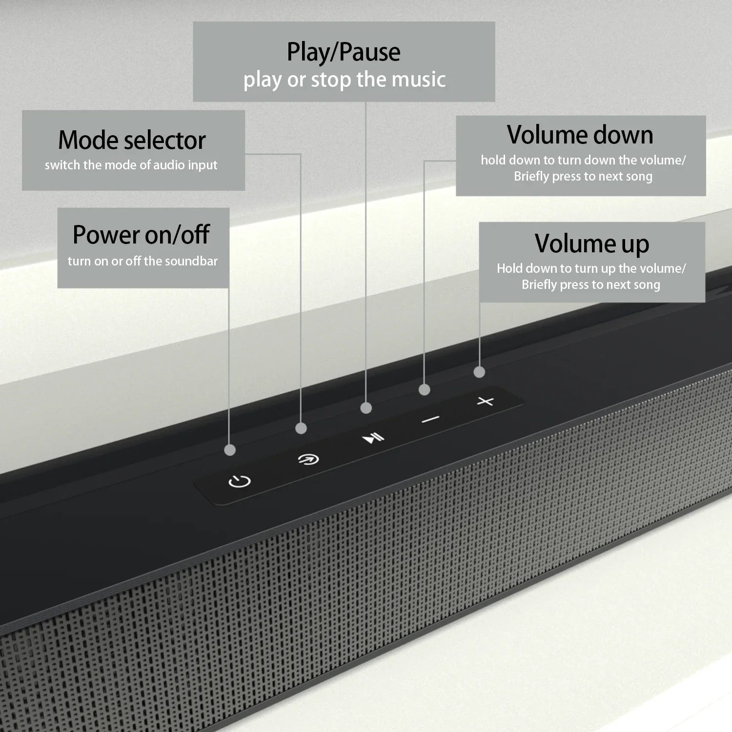 Best BS-18E TV Sound Bar With Subwoofer Box Soundbar Wireless Speaker Home Theater Surround Sound System Aux/USB/Optical/Coaxial