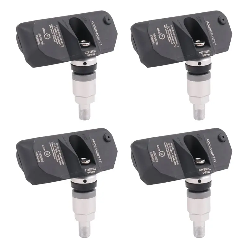 

4PCS A0025406717 Tire Pressure Monitor Sensor For E350 E500 W211 E-Class 2006-2010 TPMS 433MHZ LHD