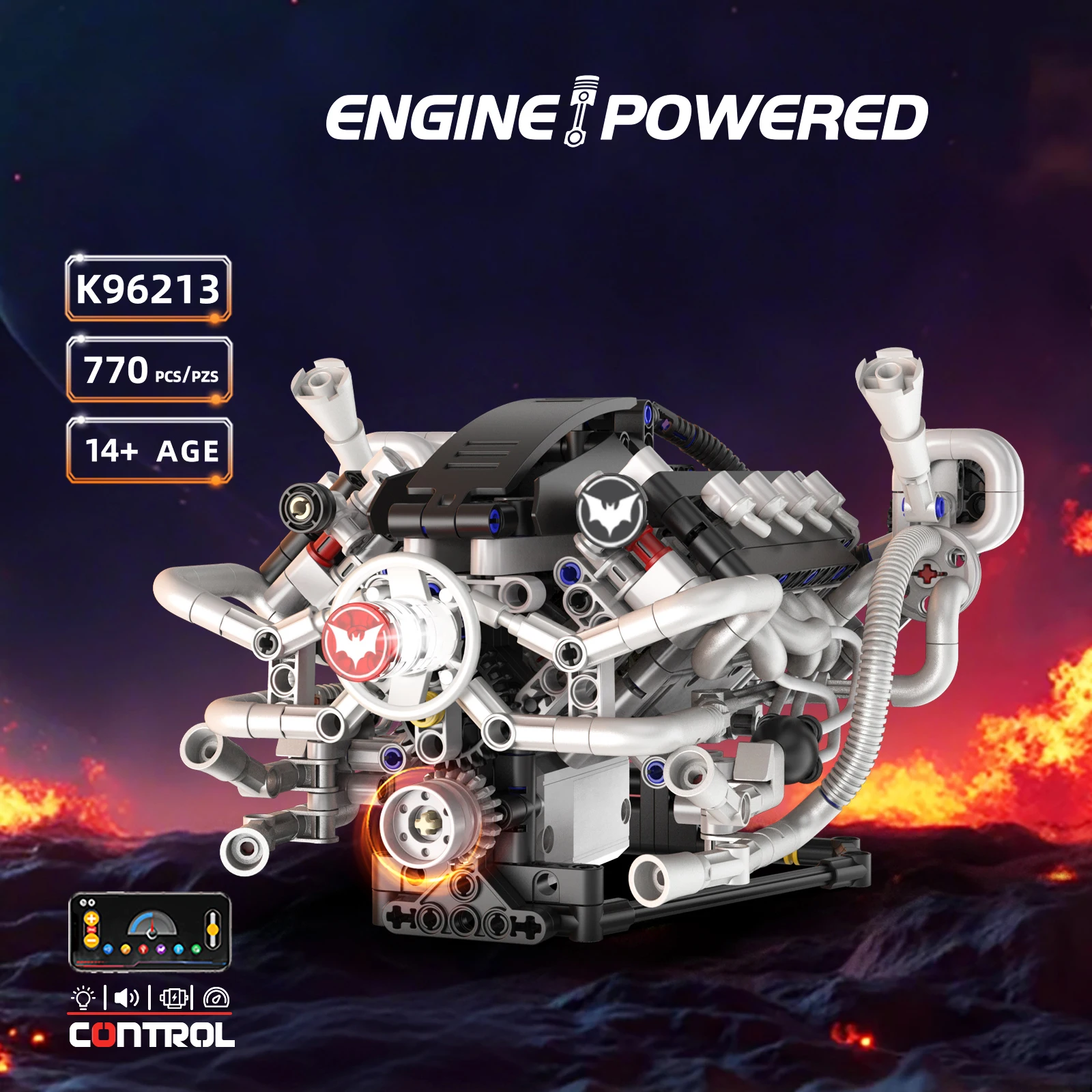 

Спортивный автомобиль с наддувом, строительные блоки, игрушки, модель модели двигателя в сборе, детские игрушки, подарки, украшения для рабочего стола