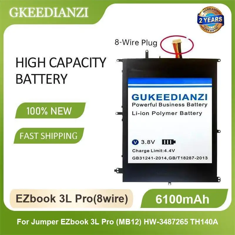 

Аккумулятор для Jumper EZbook 3L Pro HW-3487265 TH140A 4S 3 Plus MB11 2 Se 12 4G EZPAD 5SE 5S 4S Pro 4SPro 38113127 HW28130190