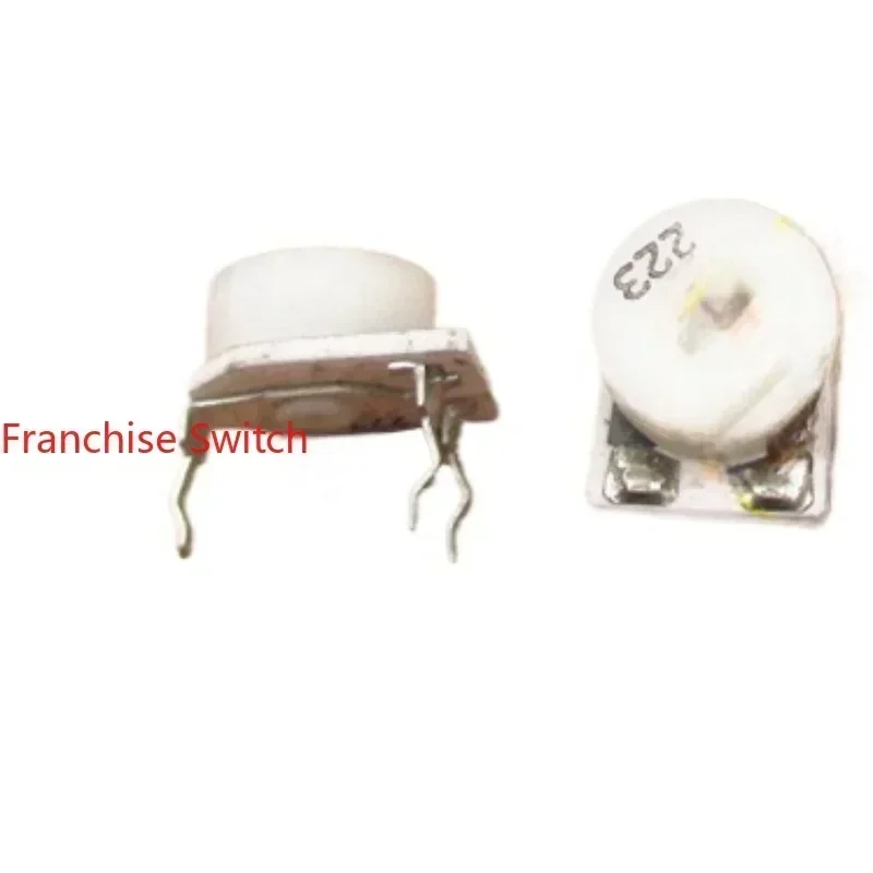 

150PCS 085 Horizontal 2K 5K 10K 20K 30K 1M 2M Adjustable Potentiometer 8mm Glass Glaze Trimming Resistor