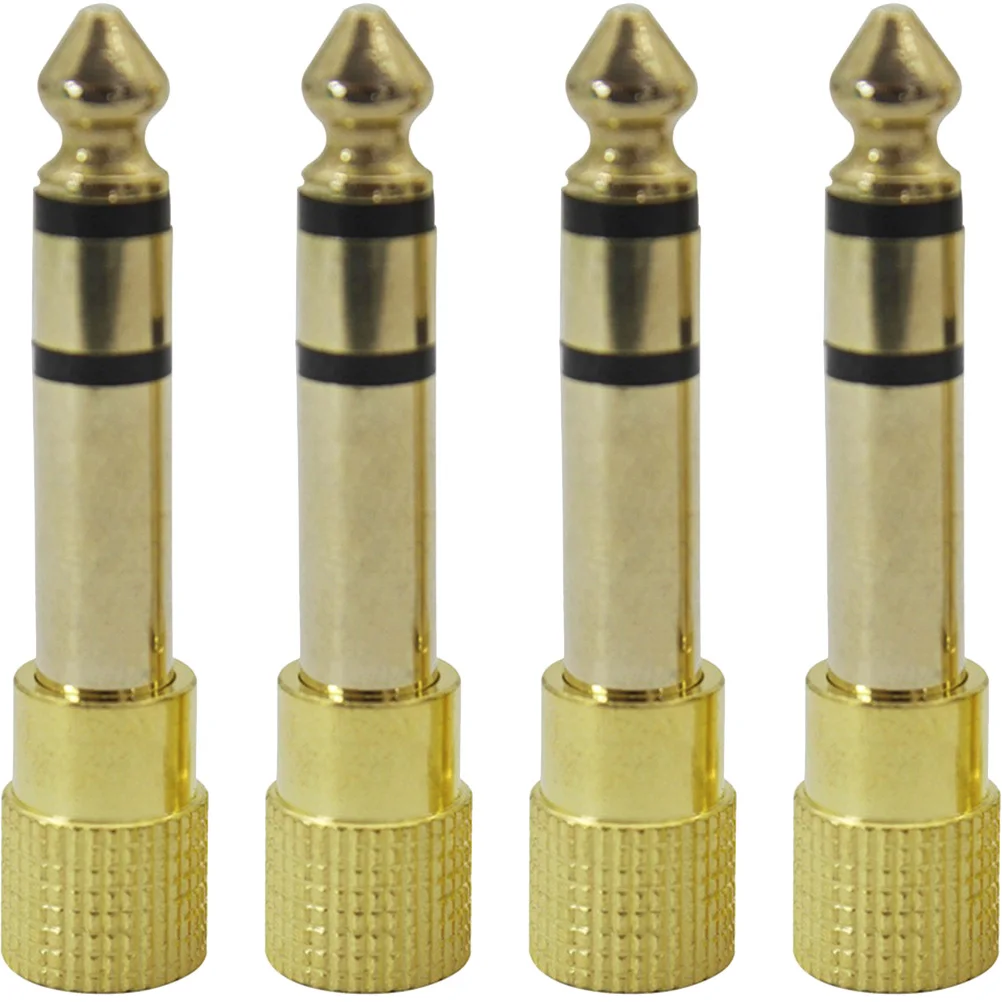 

3.5Mm To 6.5Mm Audio Stereo Jack Adapter For Headphone Microphone Speaker Male To Female Adapter Portable Durable Plug