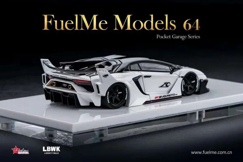 FuelMe 1:64 LBWK 700 GT EVO Resin Model Car