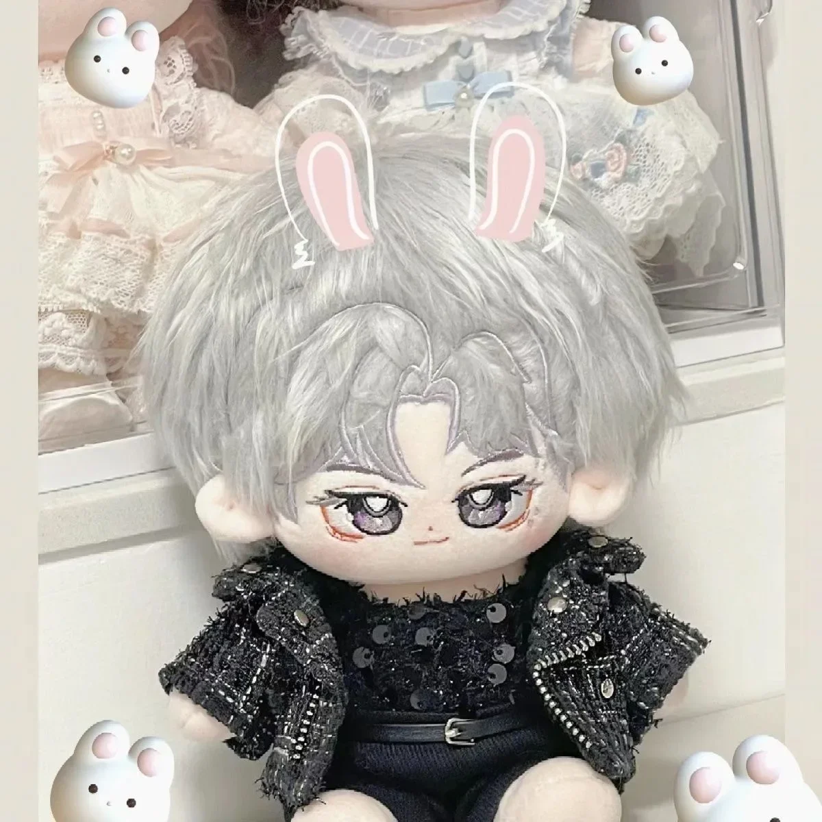 Accesorios destrellas Luo Yunxi, cuerpo  muñeco peluche para niño guapo, disfraz  Anime, juguetes  peluche, figuras