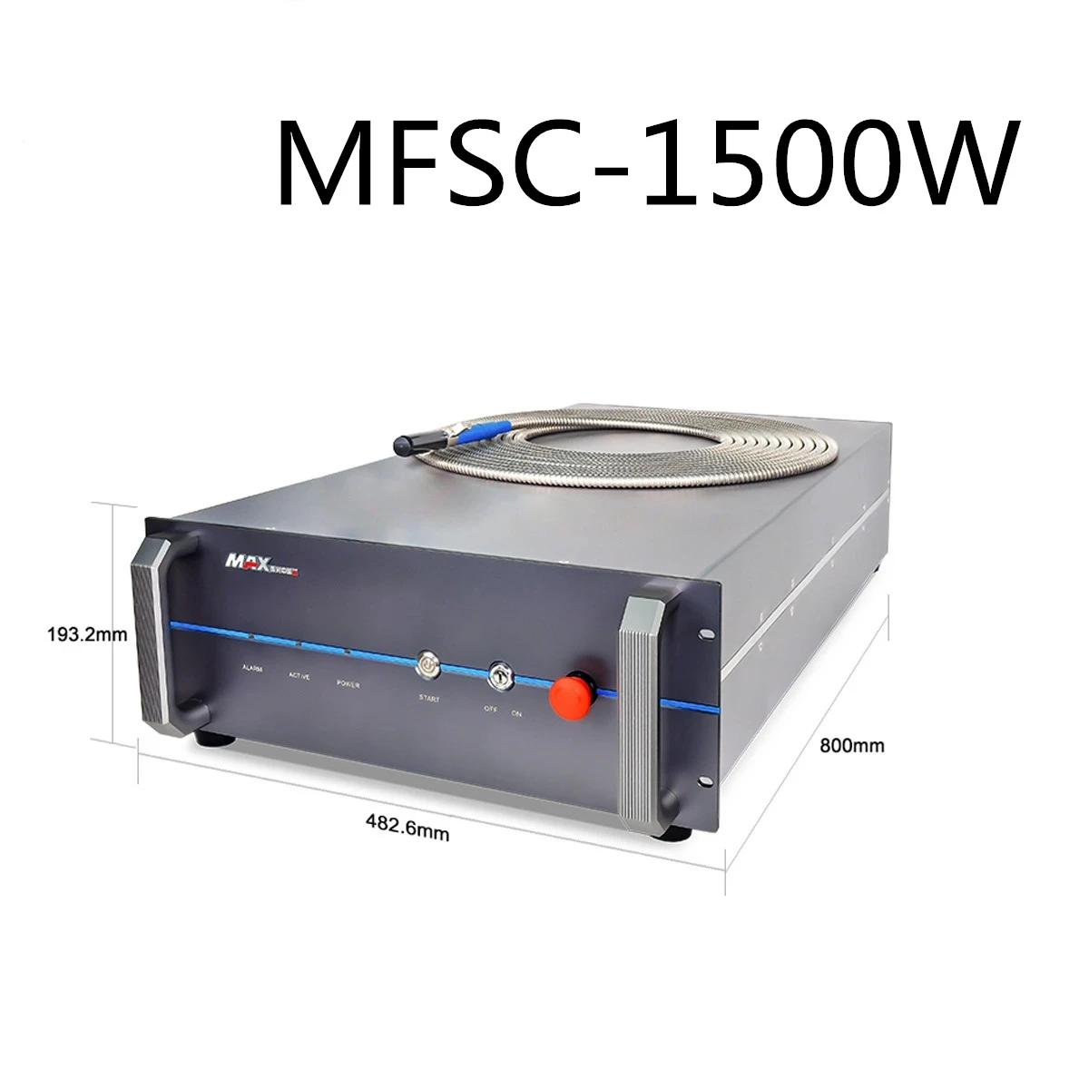 3000W MAX Fiber Laser Source MFSC 1000W-1500W Single Module 2000w CW Fiber Laser for Laser Cutting Welding Laser Generator