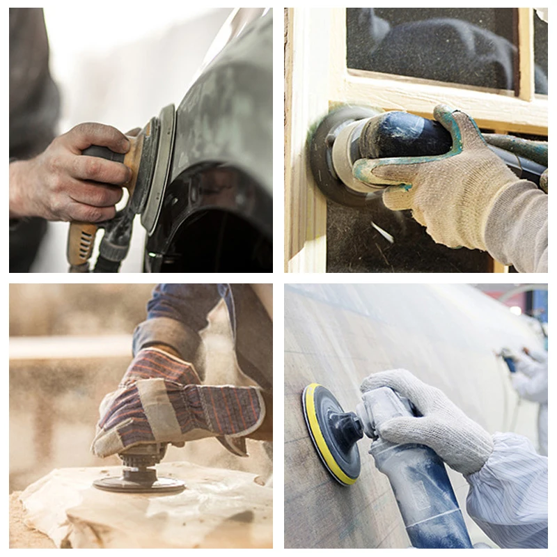 6 Inch Sanding Disc 60-10000 Grit Waterproof Sandpaper Purple Aluminum Oxide Sandpaper For Woodworking Automotive Metal