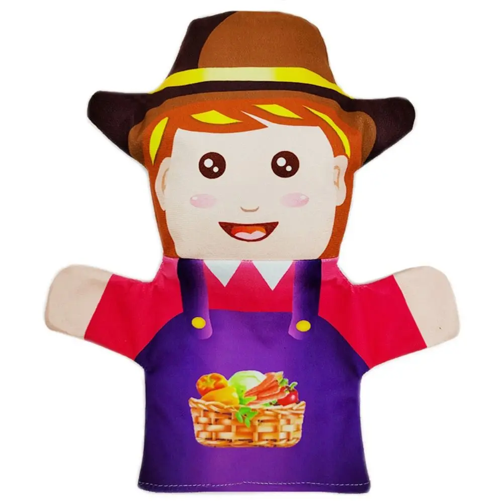 Familieleden Handpoppen voor familieleden Doek Familieleden Handpoppen 12 soorten educatief