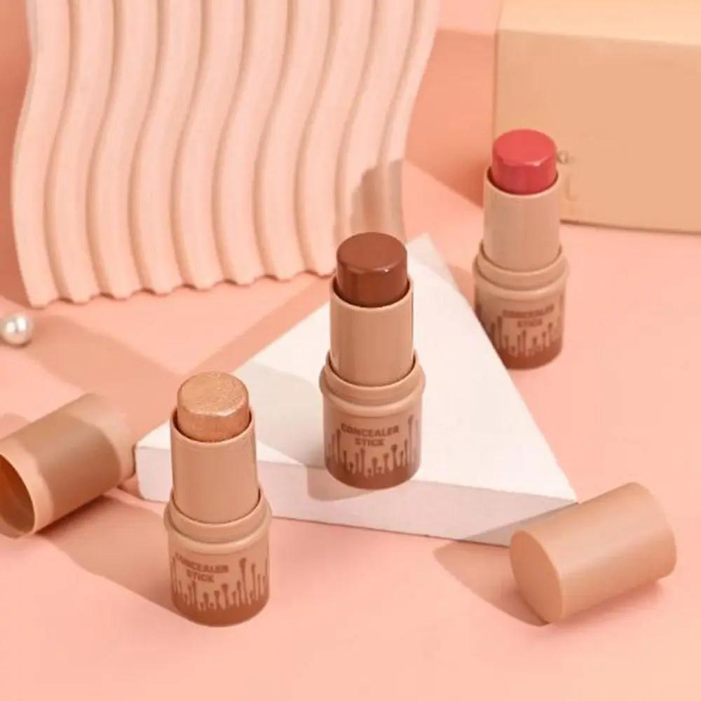 

3Pcs Multi-color Contour Stick Set Three-Dimensional Brightening Modify Concealer Pen Waterproof Natural Matte