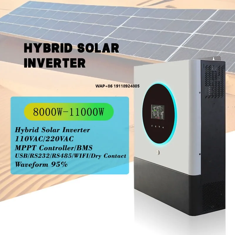 

Гибридный солнечный инвертор 10 кВт 10 кВА, однофазный, автономный, для дома