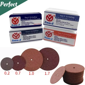 치과 실험실 얇은 두꺼운 연마 휠 연삭 실리콘 디스크 분리 휠 치과 실험실 재료