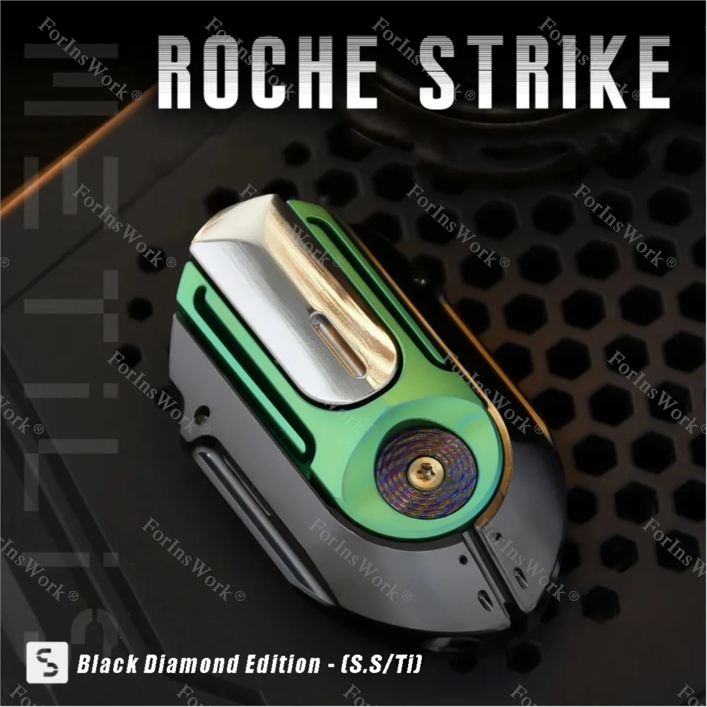 METILIS ROCHE STRIKE Stemvork Uitwerpen Structuur Push Slider Slide Fidget Speelgoed Volwassen Fidget Gadgets