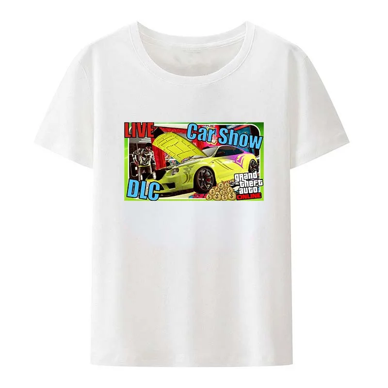 Grote Diefstal Auto Vice City T-Shirt Grand Diefstal Auto 5 Videogame 4 Trilogie V Online 6 Tshirt Voor Man San Andreas Liberty City