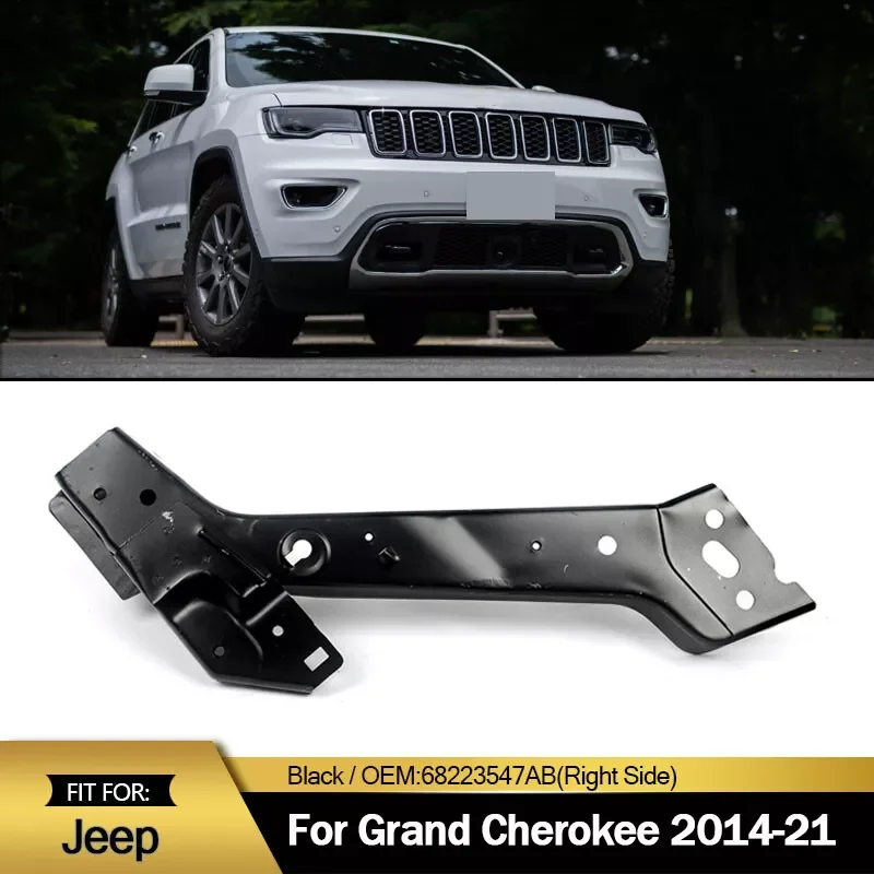 

For Dodge Durango Jeep Grand Cherokee 2014-2021 Water Box Bracket Upper Right Radiator Bracket Support Water Tank Holder