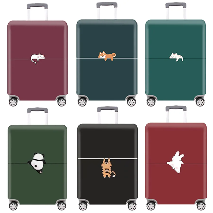 

Thin Luggage Protective Cover Wear-Resistant Elastic Case Cover Trolley Case Travel Case Outer Dust CoverS