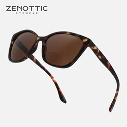 ZENOTTIC Butterfly Bifocal Reading Sunglasses Women Men Presbyopia Eyewear Sun Glasses Reader With Diopter From +100 to +350
