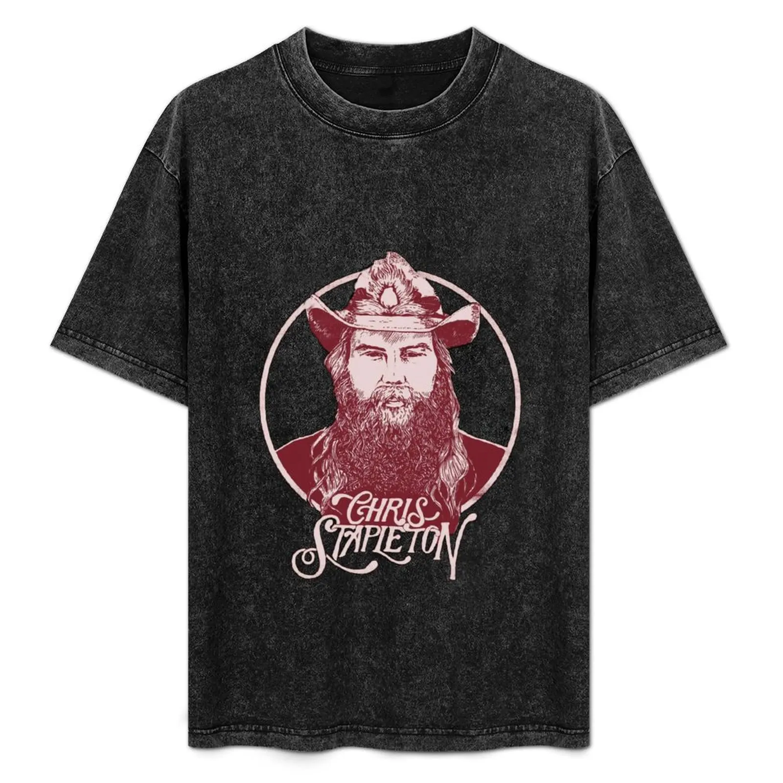 

Chris Stapleton Tour Band Music by Vina T-Shirt Plus Size Loose Short Sleeve Top
