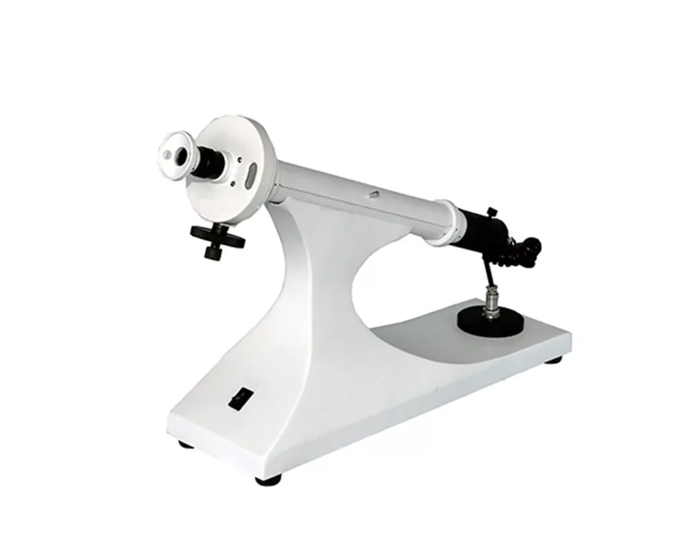 Disc Polarimeter Manual Polarimeter Instrument with LED + Interference Filter Vernier 0.05° Magnifier 4X Range ±180°