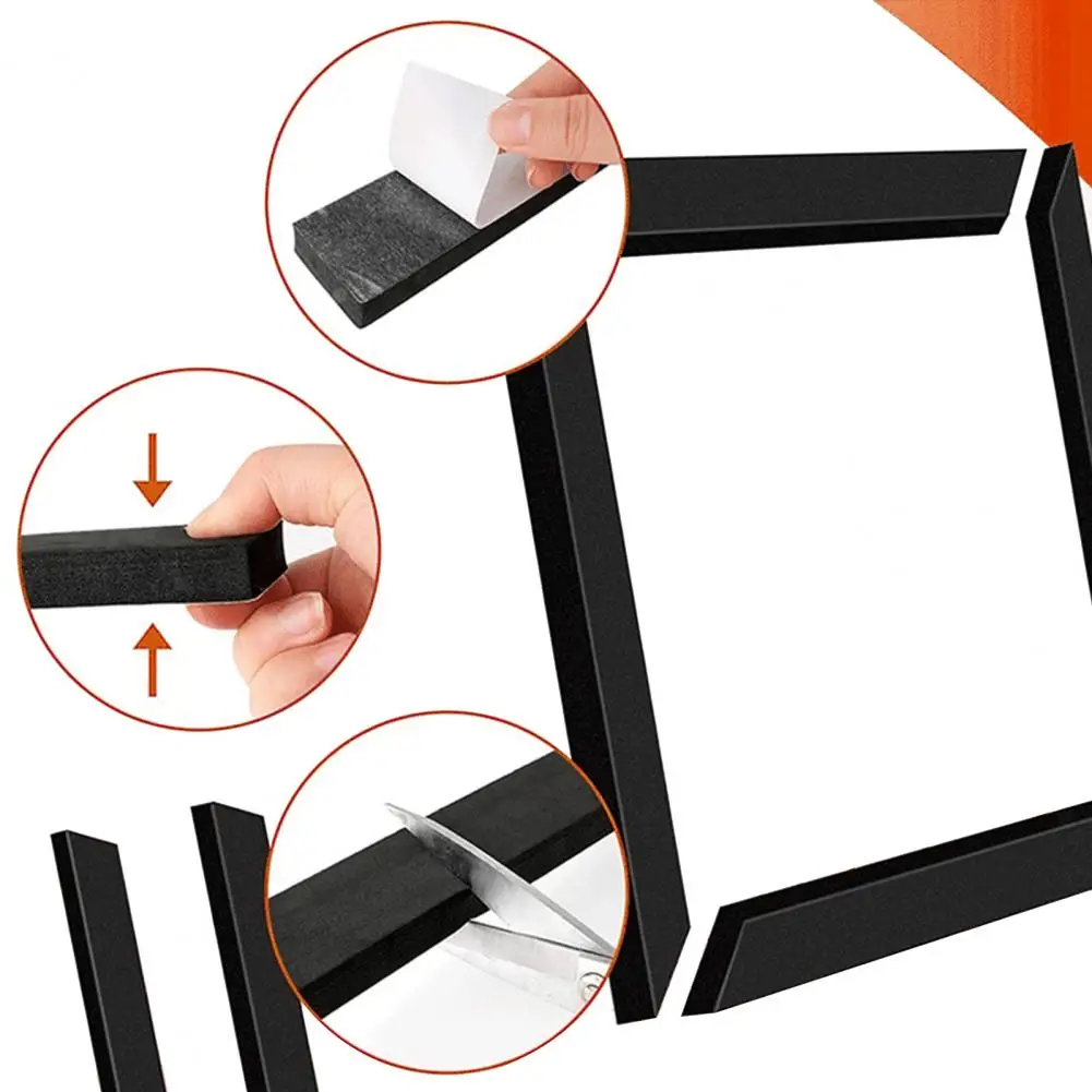 rvエアコンシールキット-rvルーフエアコンガスケットキット-eva自己粘着断熱シール-防水写真フレームパッド-エアコンユニット用