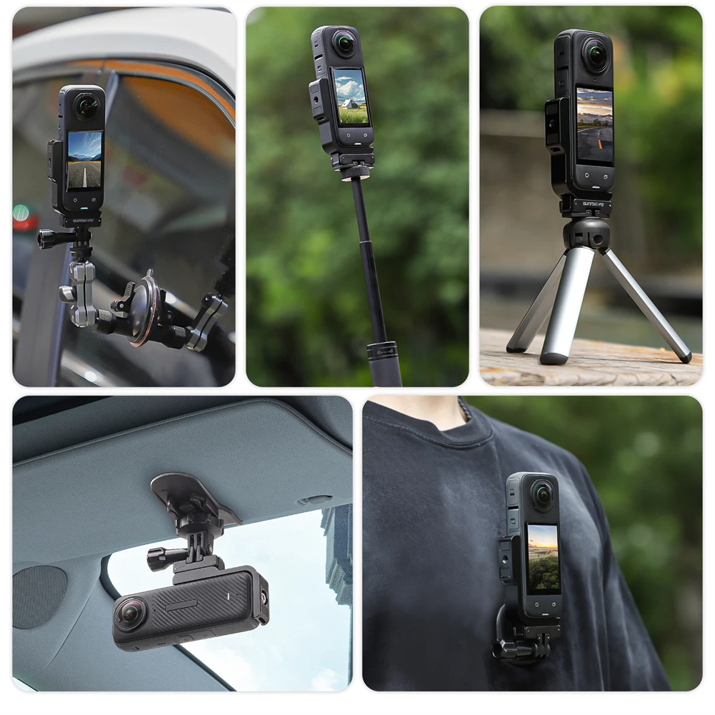 Aluminium Camera Mount Horizontale Verticale Camera Beugel Magnetische Expansie Adapter L-Type Houder Accessoires