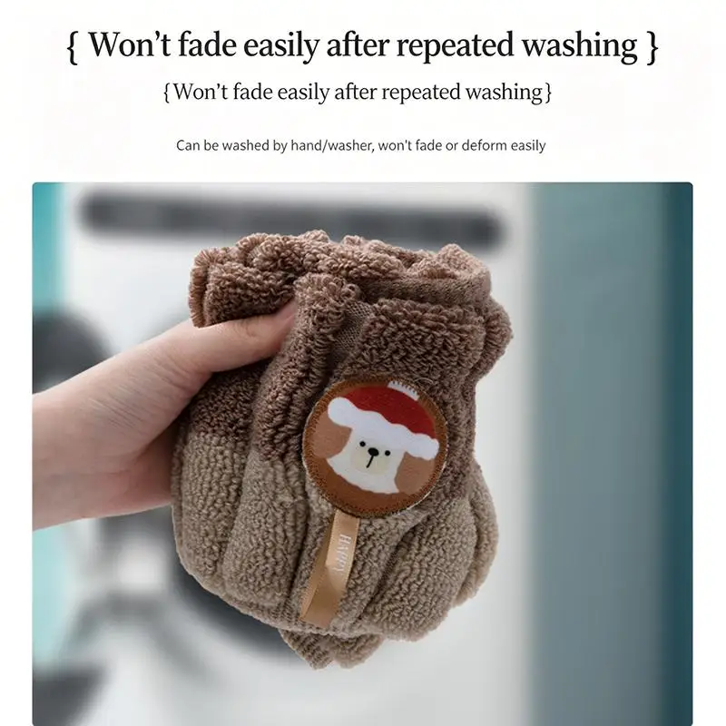 ~Wholesale Color Block Portable Knitted Toilet Mat Thickened Washable Antifreeze Toilet Cover Thickened Knitted O Type Universal