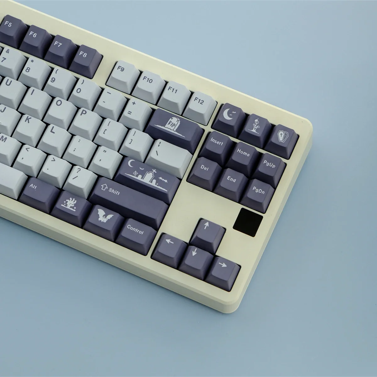 Midnight keycap PBT original height, thermal sublimation, suitable for mechanical keyboard, customized