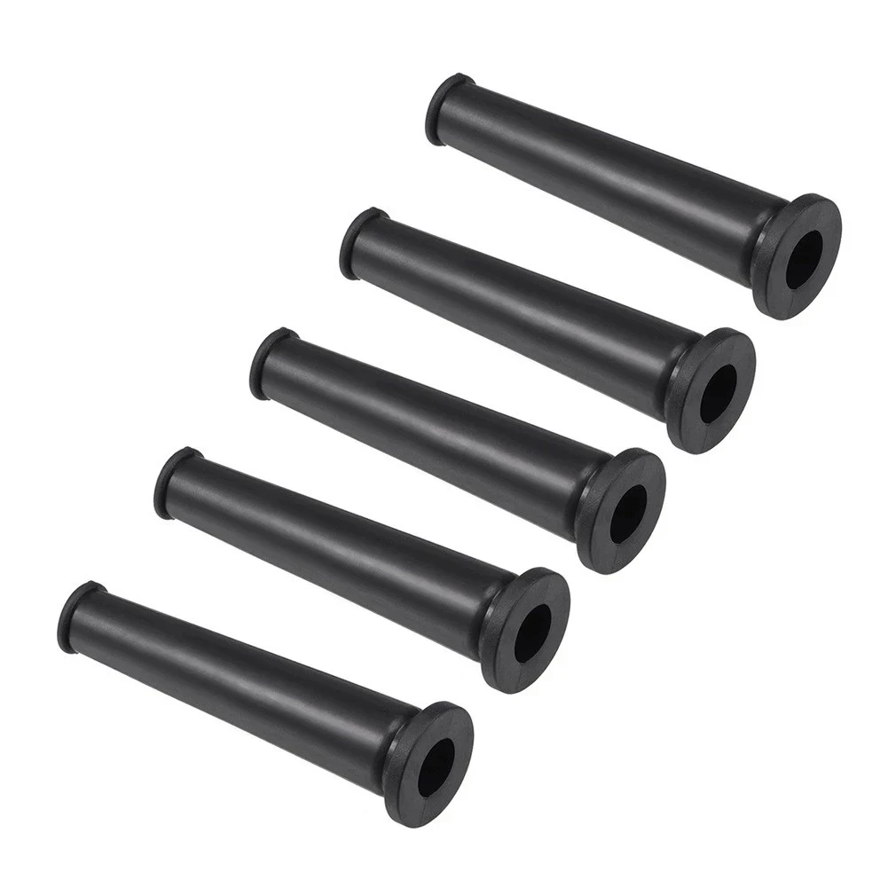 5Pcs Black Rubber W…