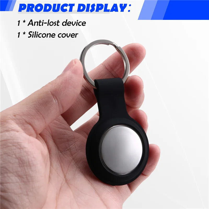 -ABGY Smart Bluetooth GPS Tracker Runder Anti-Lost Device Tracking Locator Smartphone Wallet Key Anti-Lost Device