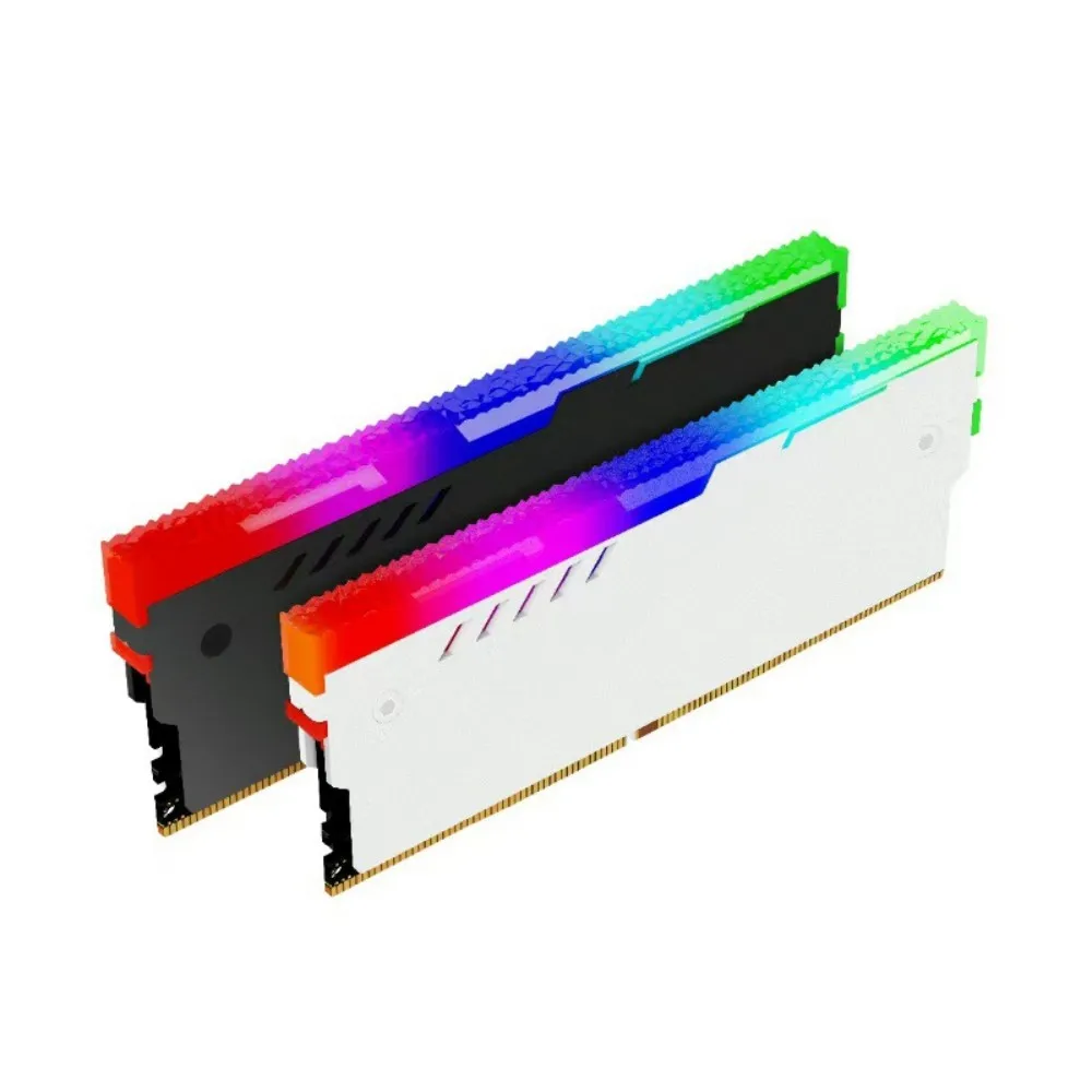 TISHRIC DDR5 DDR4 DDR3 DDR2 RAM Memory Radiator 5V 3PIN ARGB Desktop Computer Heatsink Cooling Vest With Thermal Conductive Pad