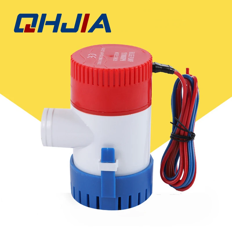 

Bilge Pump 750GPH 1100GPH DC 12V 24V Electric Water Pump For Aquario Submersible Seaplane Motor Homes Houseboat Boats