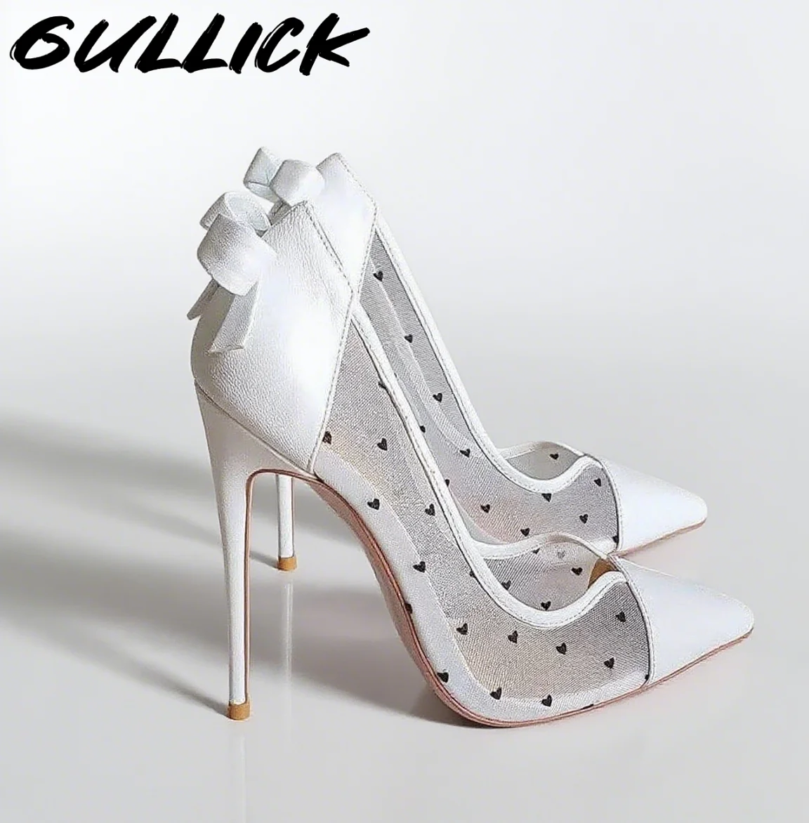 

Элегантные белые туфли-лодочки в горошек с острым носком, туфли на высоком каблуке-шпильке с узлом-бабочкой, лоскутные туфли без шнуровки, женское роскошное платье