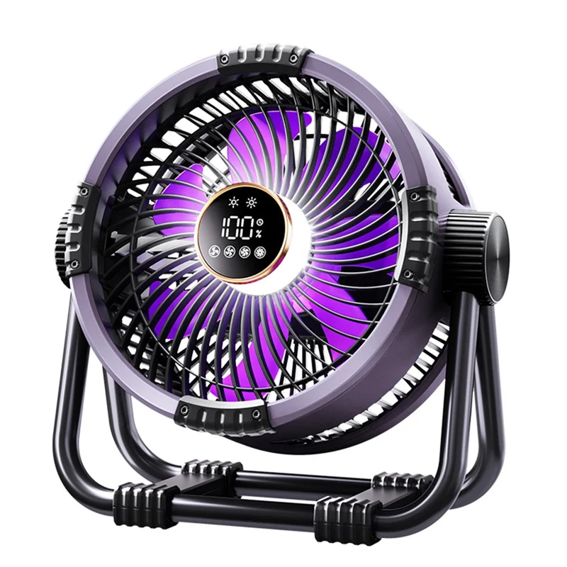 

A08I Camping Fan With Strong Endurance And Multifunctional Night Light/Rechargeable/Hanging Dual-Purpose Intelligent Remote