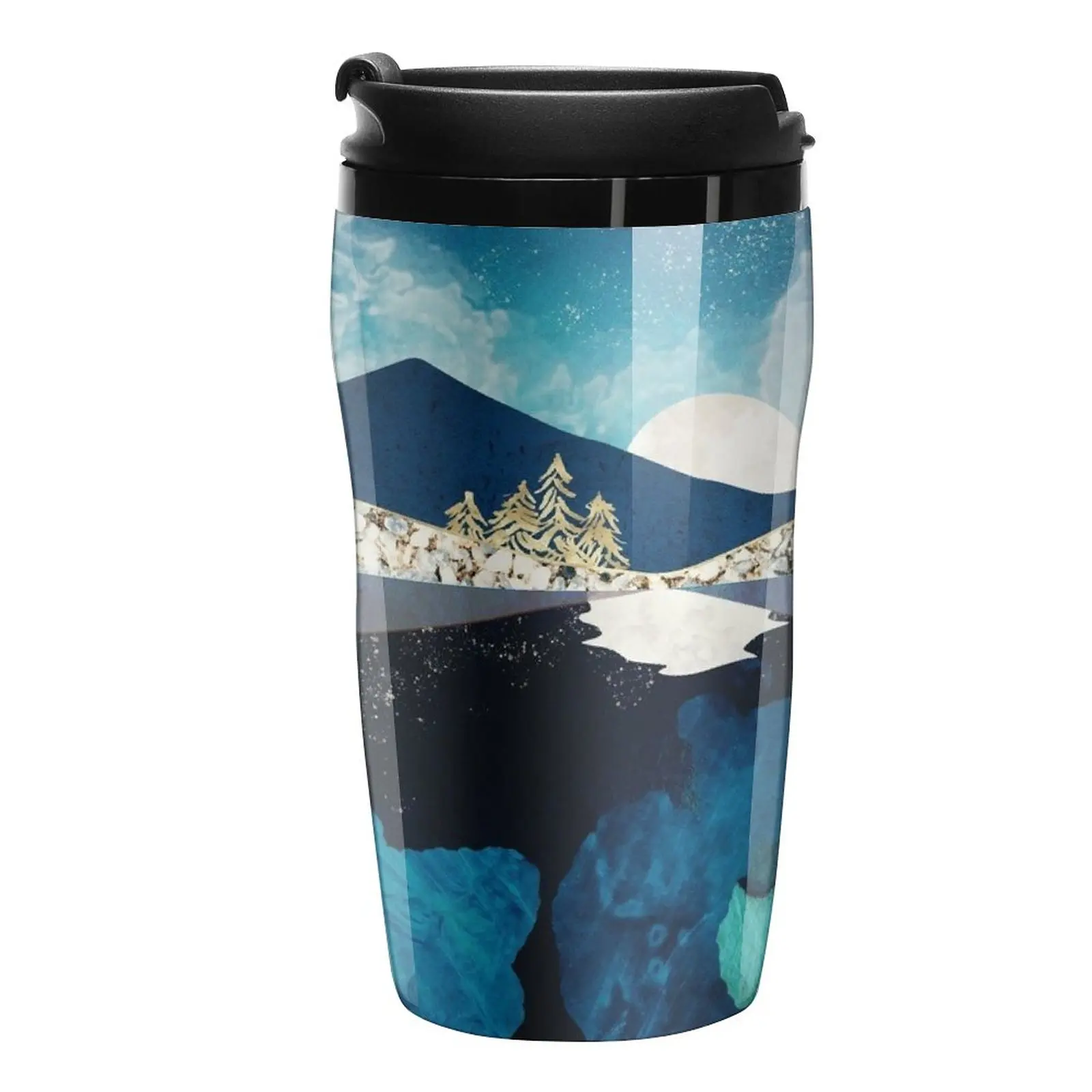 

New Midnight Water Travel Coffee Mug Coffee Cup Espresso Sets Of Te And Coffee Cups Glasses For Coffee